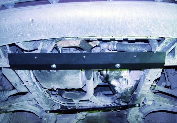 Steel sump guard for the protection of the engine and the gearbox for Mercedes Vito