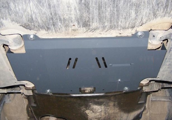 Steel sump guard for Mercedes E-Classe W210