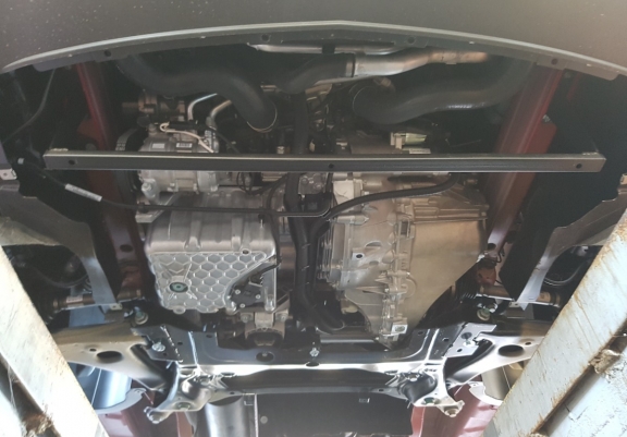 Steel sump guard for Mercedes Sprinter-FWD