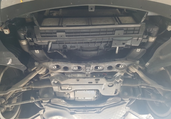 Steel sump guard for Mercedes E-Classe W212 - 4x4