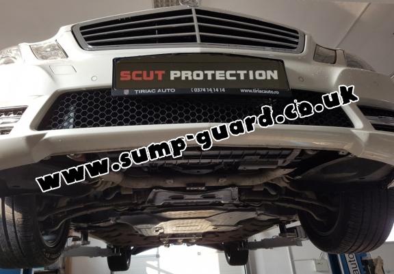 Steel sump guard for Mercedes E-Classe W212