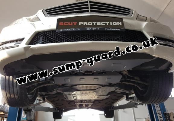 Steel sump guard for Mercedes E-Classe W212