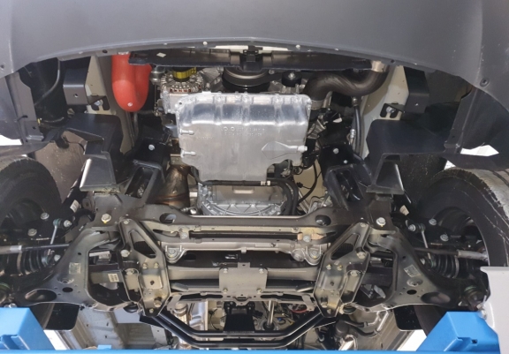 Steel sump guard for Mercedes Sprinter 907  4x4