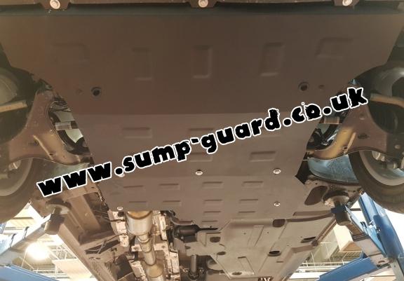 Aluminum sump guard for Mercedes Vito W447
