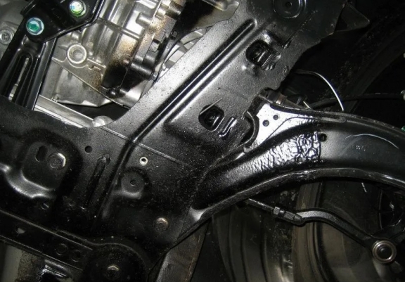 Steel sump guard for Nissan Qashqai J10