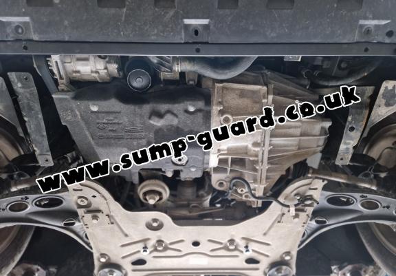 Steel sump guard for Nissan NV300
