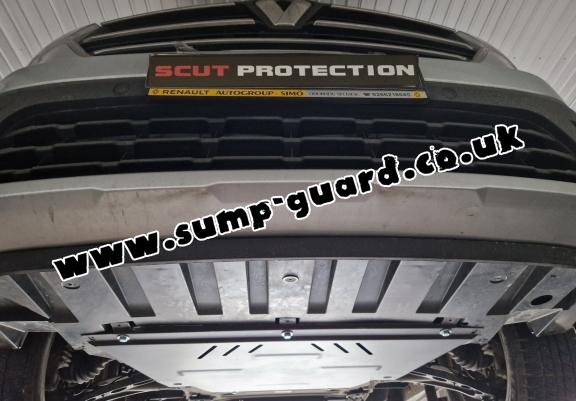 Steel sump guard for Nissan NV300