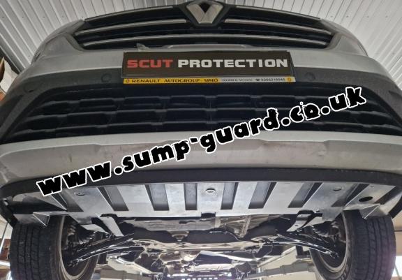 Steel sump guard for Nissan NV300