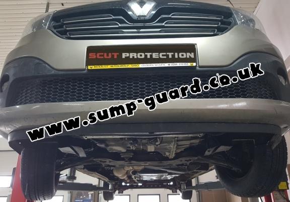 Steel sump guard for Renault Trafic 3 