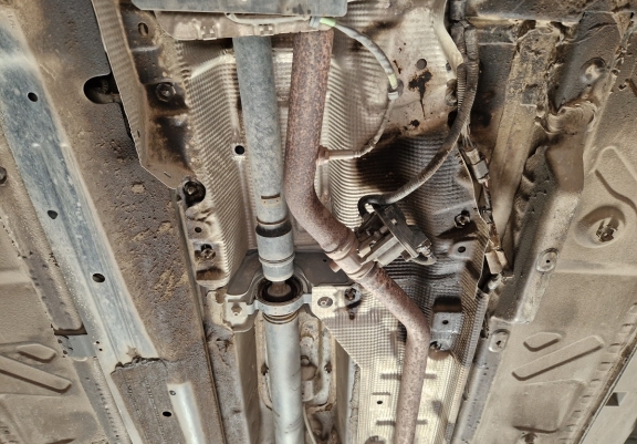 Steel EGR valve guard  for Dacia Duster