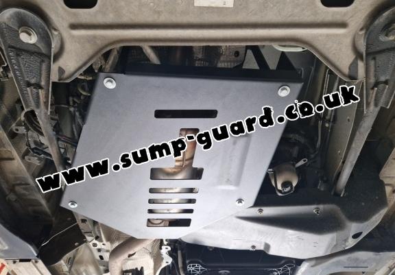 Steel catalytic converter guard/cat lock for Nissan NV400