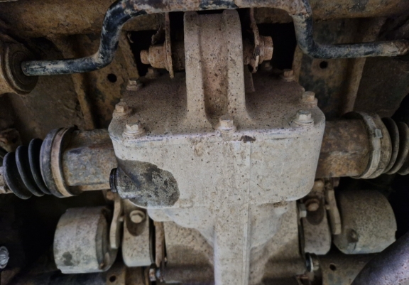 Steel differential guard for Fiat Panda 4x4