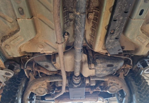 Steel differential guard for Fiat Panda 4x4