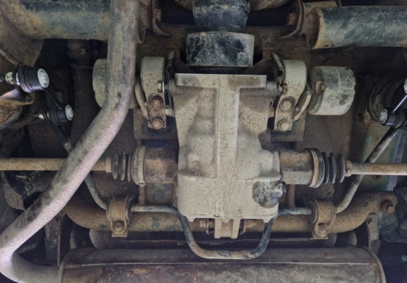 Steel differential guard for Fiat Panda 4x4