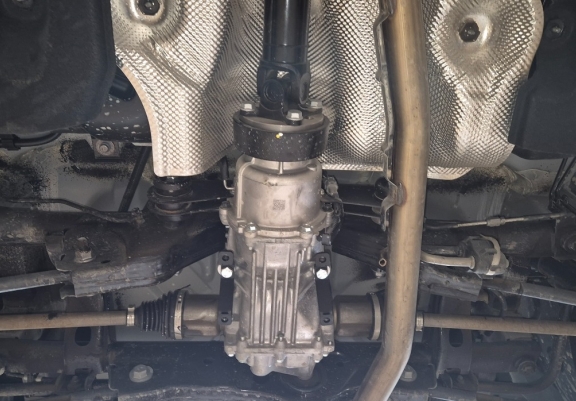 Steel diferential guard for Dacia Bigster 4x4