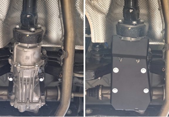 Steel diferential guard for Dacia Bigster 4x4