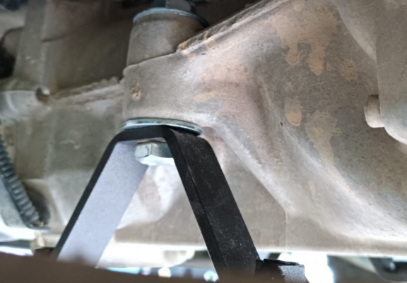 Aluminum diferential guard for Dacia Duster 4x4