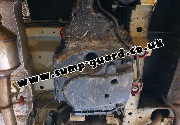 Steel AdBlue tank guard for Ford Transit ( 4X2, 4X4 )