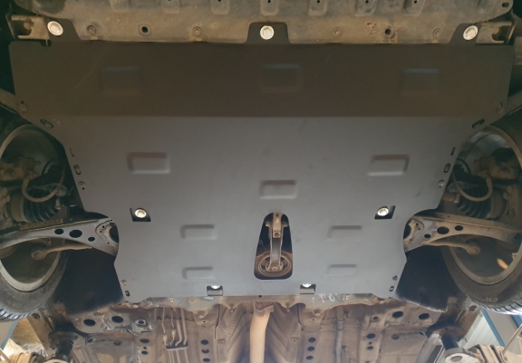 Steel sump guard for Vauxhall Astra K