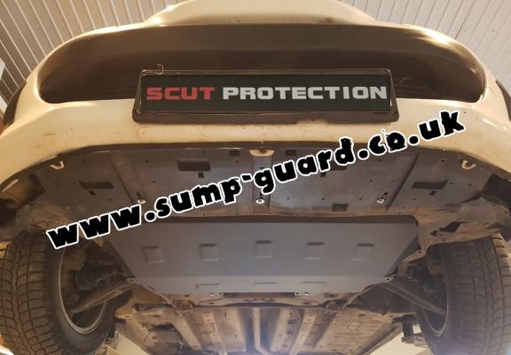Steel sump guard for the protection of the engine and the gearbox for Peugeot 3008