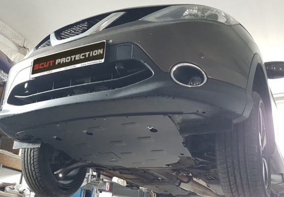 Steel sump guard for Renault Kadjar