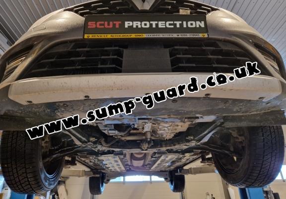 Steel sump guard for the protection of the engine and the gearbox for Mitsubishi ASX