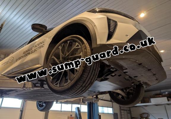 Steel sump guard for Renault Megane E-Tech