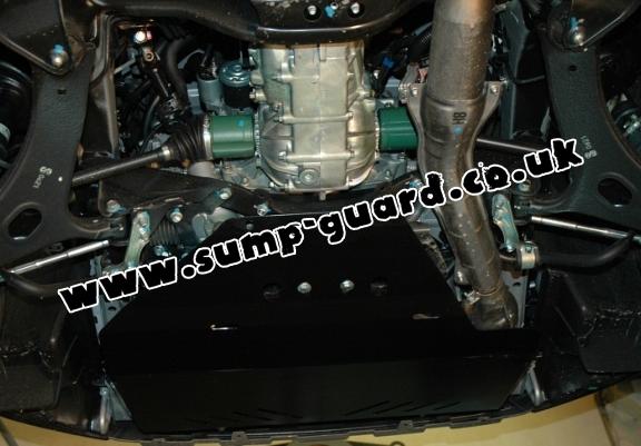 Steel sump guard for Subaru Forester 3