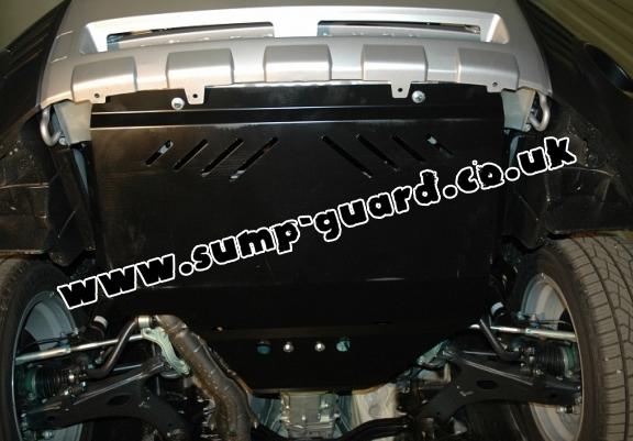 Steel sump guard for Subaru Forester 3
