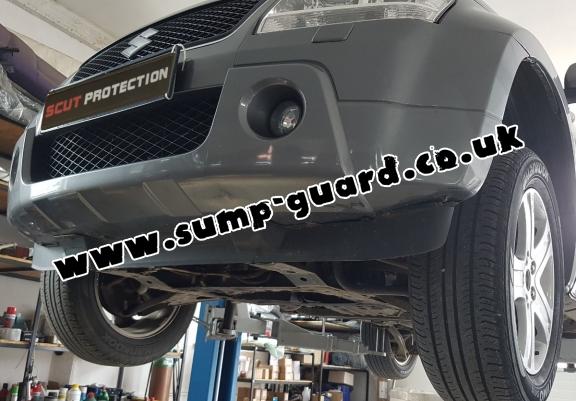 Aluminum sump guard for Suzuki Grand Vitara 2