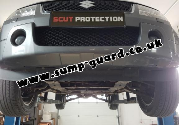 Aluminum sump guard for Suzuki Grand Vitara 2