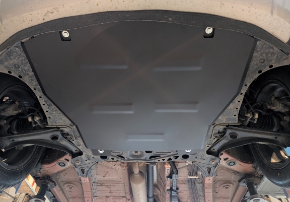 Steel sump guard for Suzuki Ignis