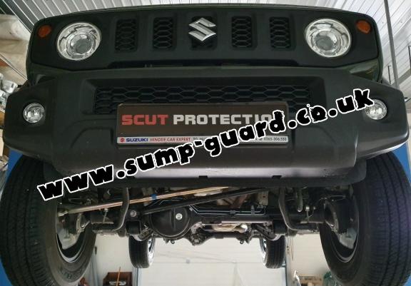 Steel transfer case guard for Suzuki Jimny - 3-door model