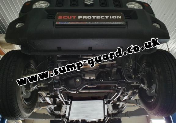 Steel transfer case guard for Suzuki Jimny - 3-door model