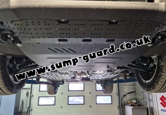 Steel sump guard for Suzuki Vitara