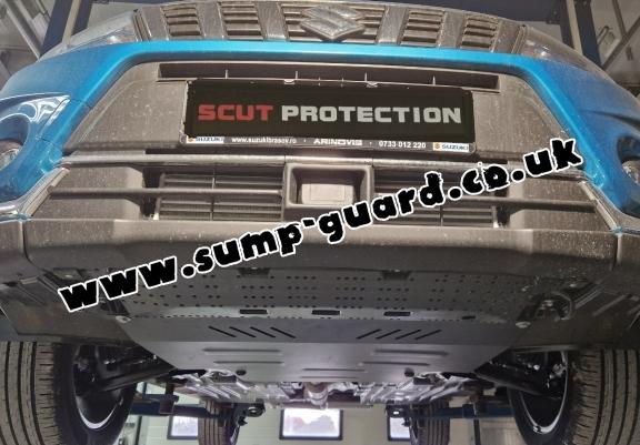 Steel sump guard for Suzuki Vitara