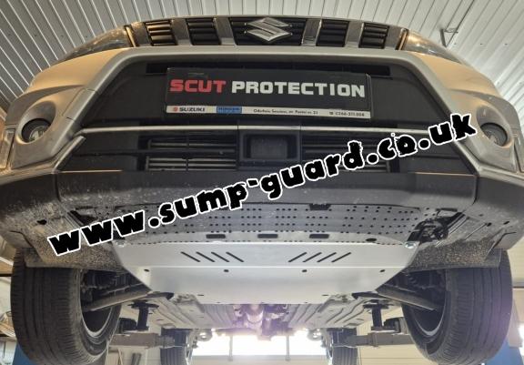 Aluminum sump guard for Suzuki Vitara