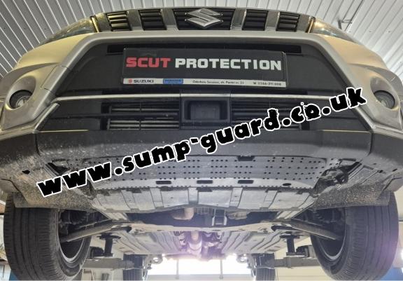 Aluminum sump guard for Suzuki Vitara