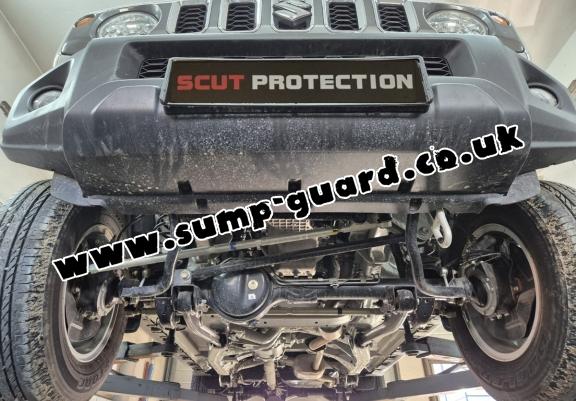 Steel transfer case guard for Suzuki Jimny - 5-door model