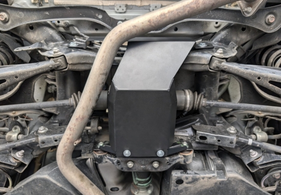 Steel diferential guard for Subaru Forester