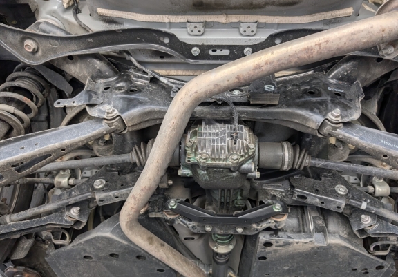 Steel diferential guard for Subaru Forester