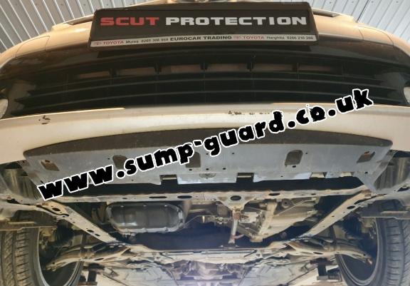 Steel sump guard for Toyota Auris