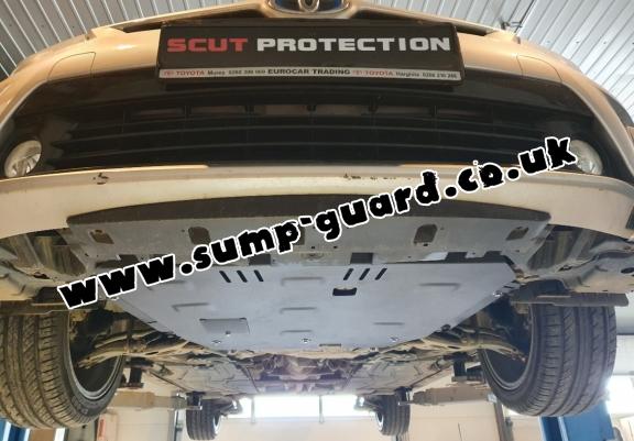 Steel sump guard for Toyota Auris