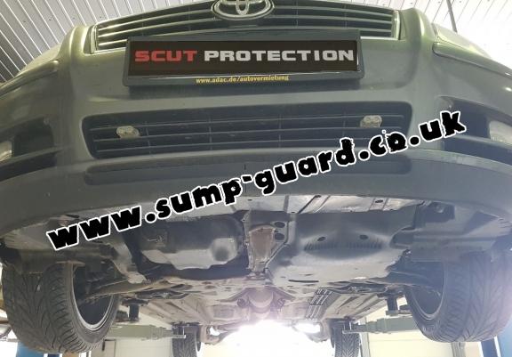Steel sump guard for Toyota Avensis