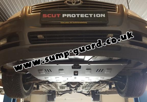Steel sump guard for Toyota Avensis