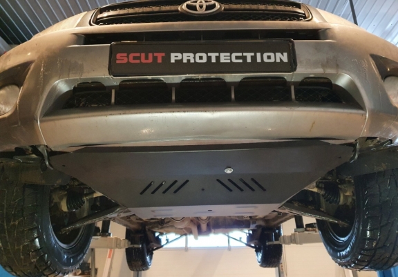 Steel sump guard for Toyota Rav4