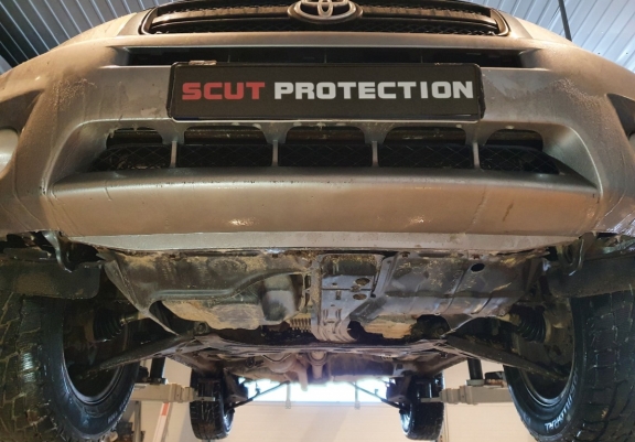 Steel sump guard for Toyota Rav4