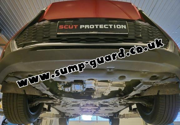 Aluminum sump guard for Lexus UX