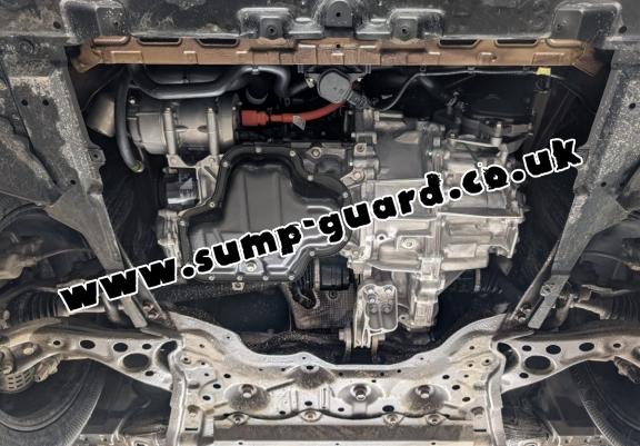 Aluminum sump guard for Lexus UX