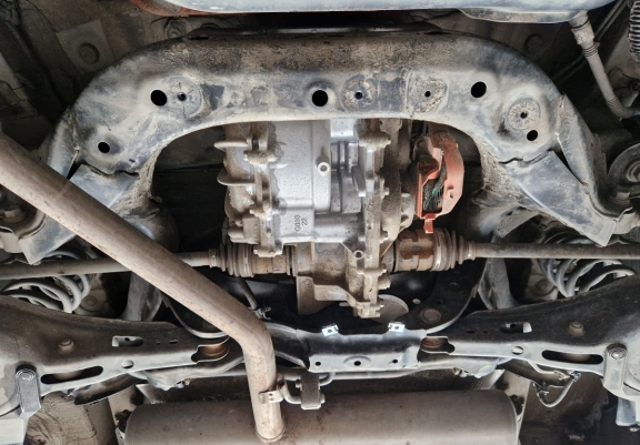 Steel differential guard for Toyota RAV 4 Hybrid